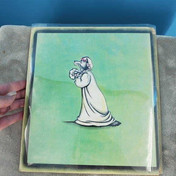 1938 print "Little Red Riding Hood" children's book - Picture 10 of 10